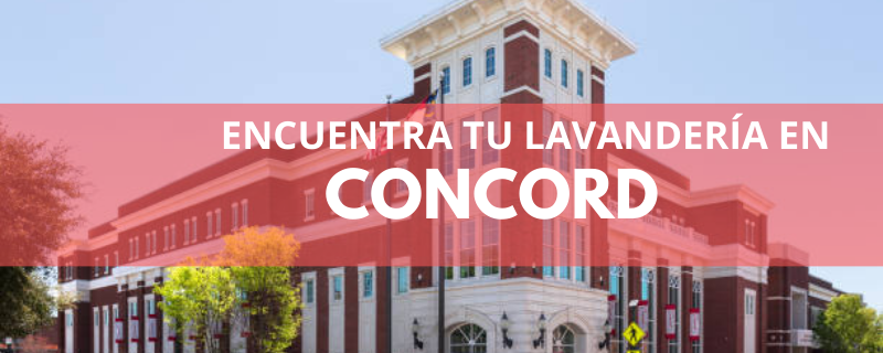 ENCUENTRA TU LAVANDERÍA EN CONCORD