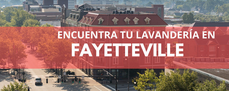 ENCUENTRA TU LAVANDERÍA EN FAYETTEVILLE