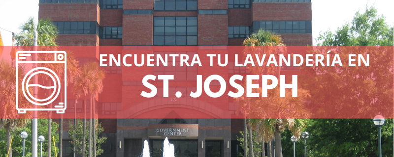 ENCUENTRA TU LAVANDERÍA EN ST. JOSEPH